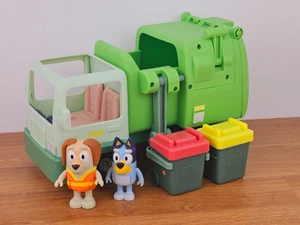 Juego de Vehículo Camión de Basura Bluey con Dos Juego Oficial de 2.5"-3" - Imagen 1 de 8