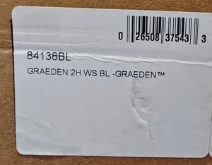 Moen 84138BL Graeden 2 Handle Widespread Bathroom Faucet Matte Black - Picture 1 of 2