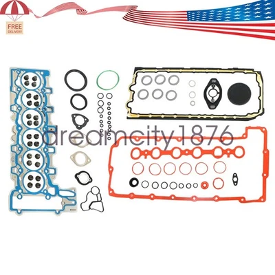 1 juego de juntas de culata completa para BMW 323xi 323i 2005-2013 325i 325xi 523i 525i 24V Foto 1 de 4