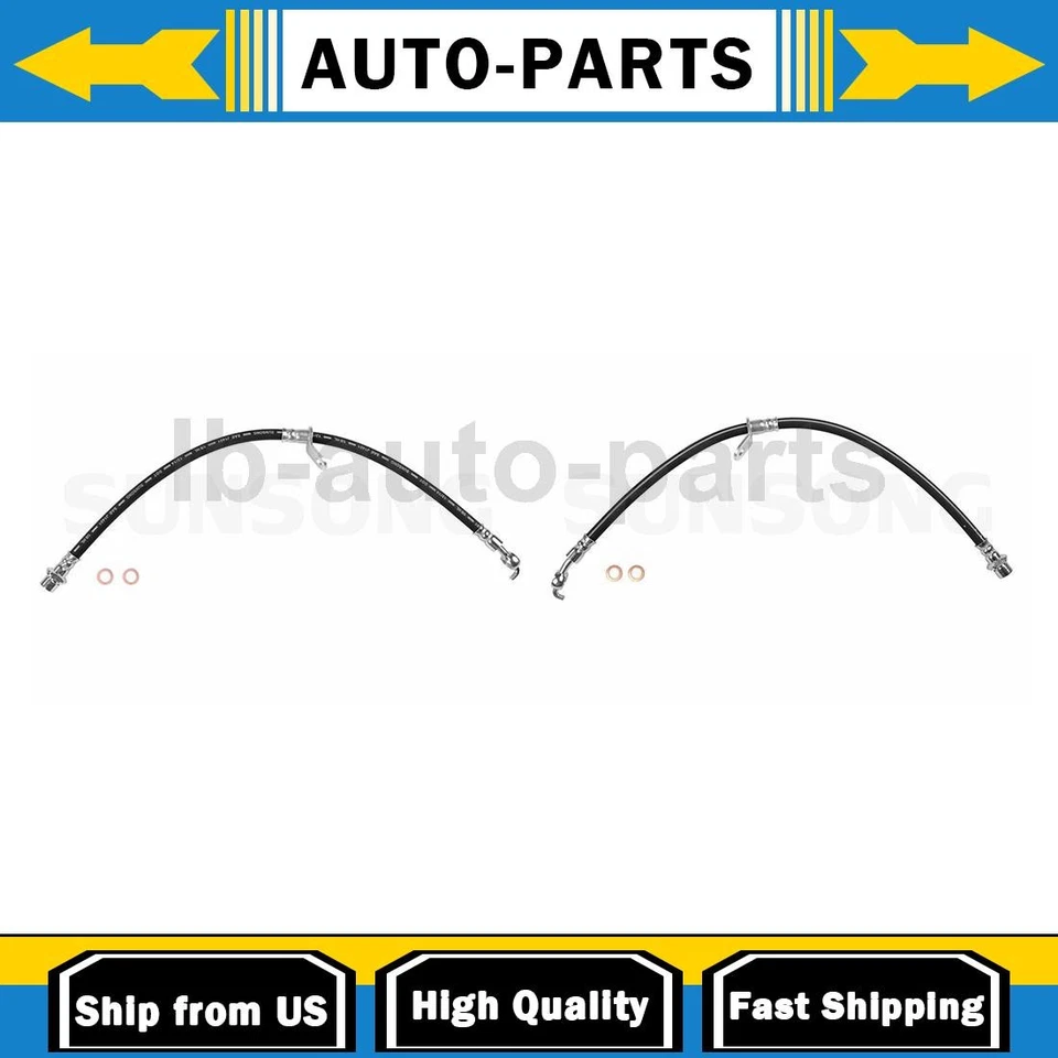 Para 1998 1999 2000 2001 2002 2003 Toyota Sienna 3,0 L 2x Manguera de freno Delantera Foto 1 de 4