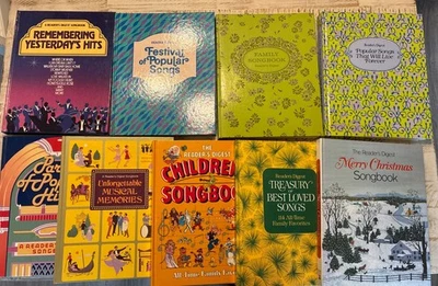 Reader's Digest Songbook Music Book Collection 9 Volumes Hardback - Image 1 of 4