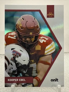 2025 Onit Iowa State - TEAL HOLO Parallel #P-7 Kooper Ebel - Picture 1 of 2