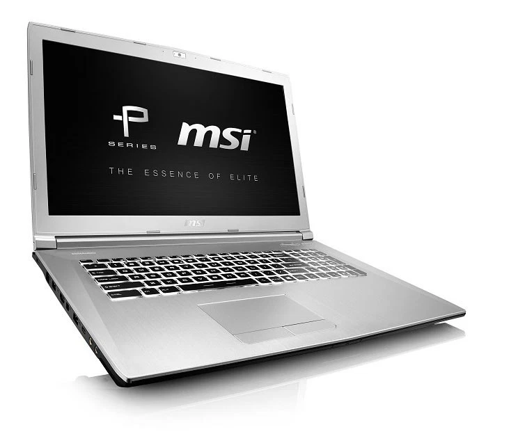 微星 PE72 17.3 英寸游戏笔记本电脑 i7 3.8GHz 32GB 1TB 固态硬盘 GTX 1050 背光 WIN 11 — 第 1/4 张图片