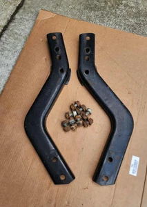 1989-1995 Toyota Pickup 2/4WD Left/Right OEM Rear Bumper Mounting Brackets Pair - Picture 1 of 5