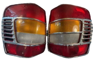 Wellstar Chrome Tail Light Covers Pair 1998–2005 Toyota Land Cruiser See Desc - Picture 1 of 15