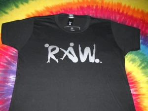 RAW VEGAN YOGA LOGO UNISEX WORKOUT FITNESS BLACK WOMEN SLIM T-SHIRT COTTON-S-NEW - Picture 1 of 3