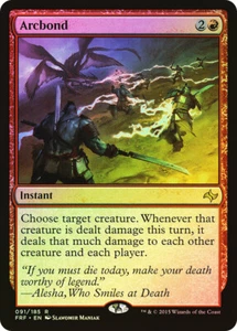 MTG FOIL Arcbond - Fate Reforged #91 - Picture 1 of 1