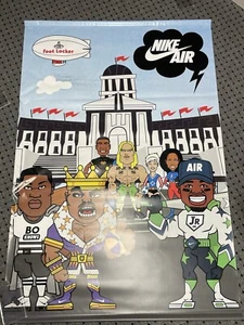 Griffey Jr Footlocker 60” X 40” DBL Sided Vinyl Advertising Store Banner New! - Picture 1 of 2