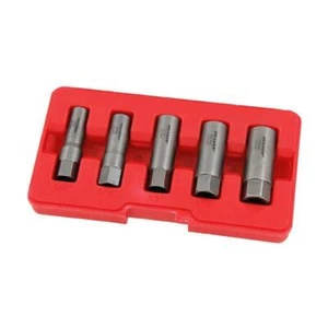 3/8" Drive Deep Twist Socket Set Bolt Nut Extractor Removal 5pc Neilsen CT5520 - Picture 1 of 2