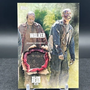 Tarjeta Topps Duo Walker Ropa Auténtica Reliquia Walking Dead Temporada 5 #D - Imagen 1 de 2