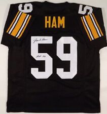 Jack Ham HOF 88 4 x SB Champ JSA Authentic SIGNED Pittsburgh Steelers JERSEY