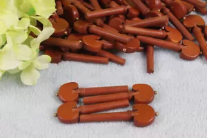 8pcs Violin peg natural Redwood Peg Violin Accessories/parts Thick violin pegs - Picture 1 of 4