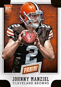 JOHNNY MANZIEL #1 RC Browns Texas A&M PANINI 2014 National VIP - quantity avl - Picture 1 of 1
