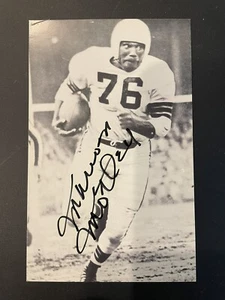 Marion Motley signed Radnor Graphic Art card Autograph RGA 90 Football HOF PSA - Picture 1 of 3