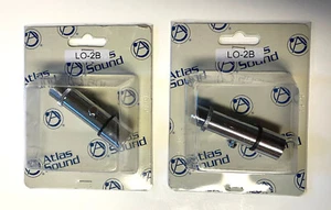 NOS Atlas Sound LO-2B Chrome Microphone Stand Quick Connect Adapter - Free Ship! - Picture 1 of 2