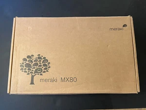 CISCO MERAKI MX80 Cloud Managed Security Appliance UNCLAIMED - Picture 1 of 11