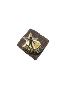 Small Enamel Leadership Lapel Tack Pin 1 inch - Picture 1 of 2