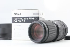 [Top MINT] Sigma 100-400mm F/5-6.3 DG DN OS Contemporary for Sony E w/Hood JAPAN