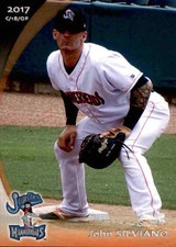 2017 Jupiter Hammerheads Grandstand #30 John Silviano Hypoluxo Florida FL Card