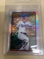Cory Seager 2014 Bowman 1989 "Bowman is Back" Silver Diamond Refractor