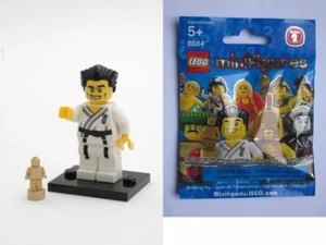 NEW NIP LEGO 8684 Series 2 SEALED KARATE MASTER Kid Minifigure Minifig Trophy - Picture 1 of 4
