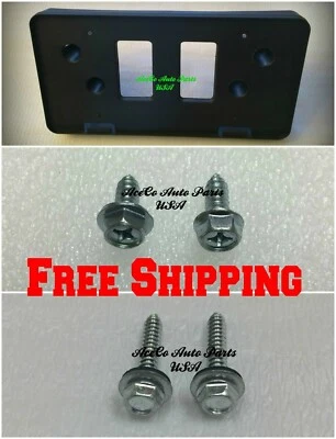 FRONT BUMPER LICENSE PLATE HOLDER BRACKT for 15-17 2015-2017 TOYOTA CAMRY LE XLE Foto 1 de 4