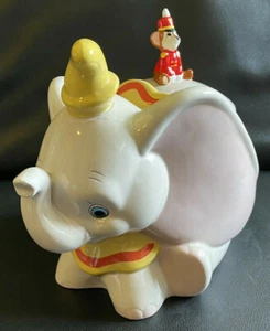 Disney’s Dumbo and Timothy Mouse Cookie Jar 1992 - with original price sticker - Picture 1 of 9