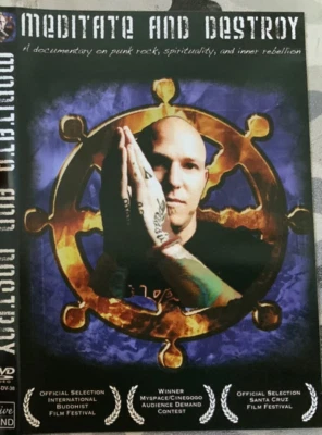 Meditate and Destroy (Dharma Punx, Buddhism, Against the Stream,DVD Documentary) - Image 1 of 3