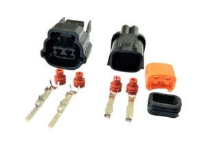 For Kia Hyundai 2 Pin Female Male Auto Connector Electrical Plug Housing Speaker - Picture 1 of 5