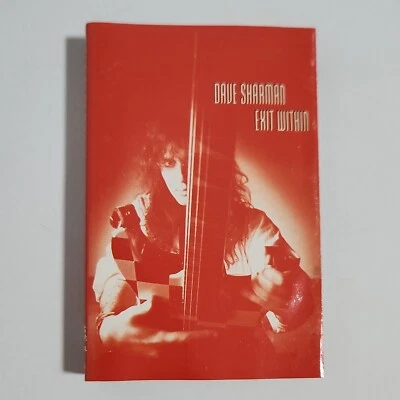 DAVE SHARMAN - 'Exit Within' 1992 Cassette Tape Album RARE GERMAN PRESSING - Image 1 of 4