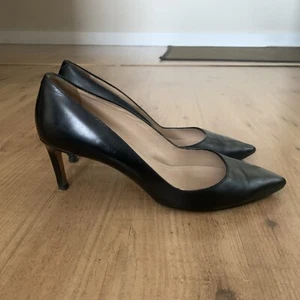 Hugo Boss Size EUR 40/9 US Women’s Black Leather High Heels/Pumps/Stilettos - Picture 1 of 19