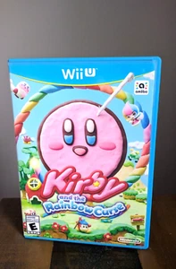 Complete ✹ Kirby and the Rainbow Curse ✹ Nintendo Wii U Game ✹ USA Version - Picture 1 of 8