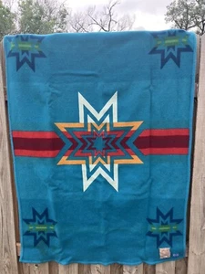 Pendleton Beaver State Century Harding Wool Blanket Multi Limited 69” x 47” - Picture 1 of 7