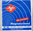 Agfa PE46 Magnet-Tonbnder HiFi / Low Noise / 6 Stk./ In Ovp.