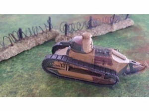 28mm/ 1:56th scale Bolt Action WW2 FDM French Renault FT-17 - Bild 1 von 1