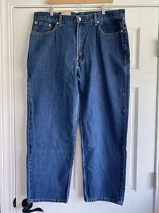 Y45 Levis 550 Relaxed Fit Denim Jeans Mens 40x30 - Picture 1 of 3
