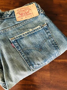 LEVI'S STRAUSS & CO THE 501 100 % COTTON MADE IN USA (W32- L 32) $298 - Picture 1 of 7