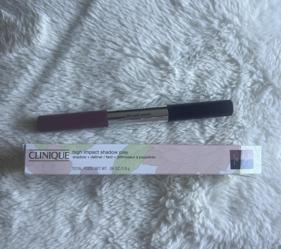 Clinique High Impact Shadow Play Shadow + Definer 09 Royal Couple - 0.06Oz NIB - Image 1 of 1