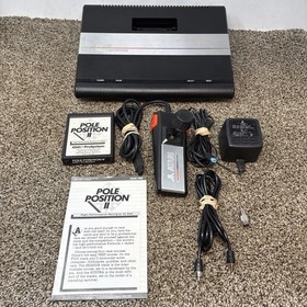 Atari 7800 Video Game Console - With Controller Game TESTED Bundle Lot