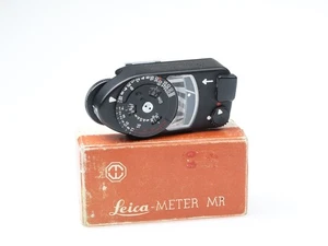 Leica Meter MR Belichtungsmesser Exposure Meter black chrom Leitz 98247 - Bild 1 von 5