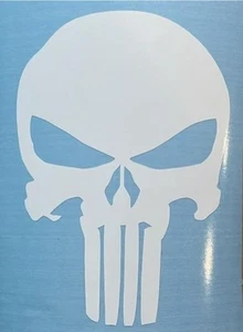 Calcomanía adhesiva vinilo troquelada calavera The Punisher 5,5" - Imagen 1 de 1