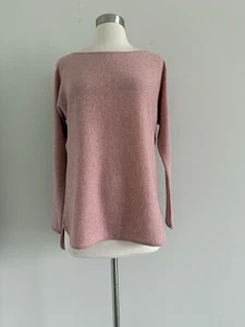 SUÉTER CACHEMIR CHARTER CLUB LUJO 100 % CACHEMIR DOBLADILLO ALTO BAJO TALLA S - Imagen 1 de 12