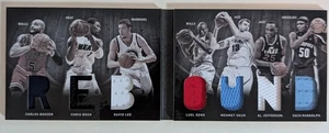 2011 Panini Preferred Rebound Boozer Randolph Bosh Lee Deng Jersey Booklet #/199 - Picture 1 of 5