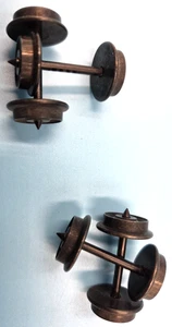 S Scale American Flyer Wheel Set (4) for High Rail - Picture 1 of 1