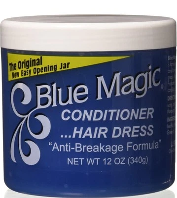 Blue Magic Acondicionador y Vestido para el Cabello Fórmula Anti-Rotura, 12 OZ, Dañado, Moi Foto 1 de 4