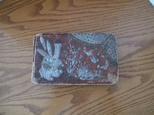 1880’s Antique Victorian Autograph Book Partially Used 7" x 4 1/4" Illinois - Bild 1 von 23