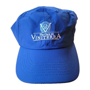 Cappello Sportivo Imperiale Regolabile Blu The Club Viniterra Baseball Hat Berretto Nuovo - Foto 1 di 7