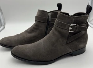 To Boot New York Men's Wyatt Clarence Jodhpur Chelsea Soft Grey Suede Size: 91/2 - Picture 1 of 17
