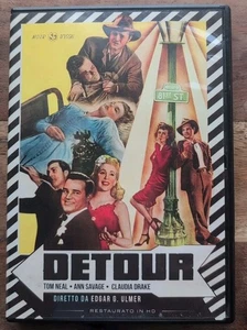 Detour (1945) - DVD Edizione Restaurata - Edgar G. Ulmer - Leggere Descrizione - Foto 1 di 3