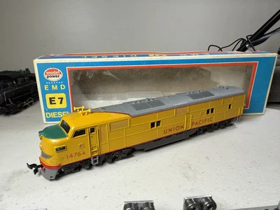 Model Power 914 HO 1/87 Union Pacific EMD E7 Diesel Loco 1476A Tested EX/OB - Image 1 of 4